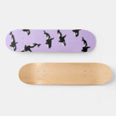 Gepersonaliseerd orca Whale Pod Pattern Pastel Lil Skateboard (Horizontaal)