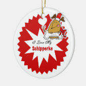 Gepersonaliseerd Ornament Schipperke Keepomwille (Links)