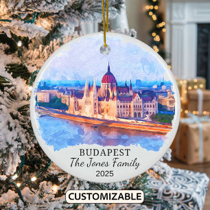 Gepersonaliseerd Ornament van Boedapest, Hongarije