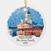 Gepersonaliseerd Ornament van Helsinki (Voorkant)