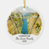 Gepersonaliseerd Ornament van Korinthe, Griekenlan (Voorkant)