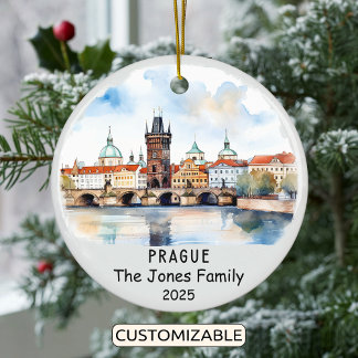 Gepersonaliseerd Ornament van Praag, Tsjechië