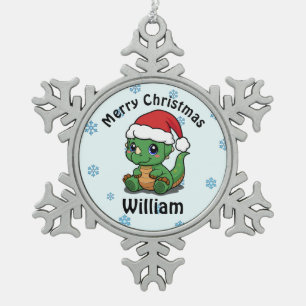 Gepersonaliseerd Ornament voor kerstsnowflake