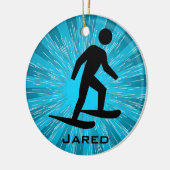 Gepersonaliseerd Ornament voor Snowshoeveeling (Links)