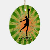 Gepersonaliseerd Ornament voor volleybal vrouwen (Rechts)