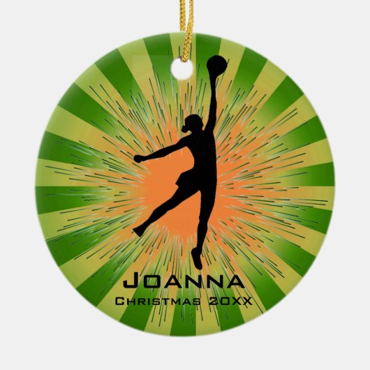 Gepersonaliseerd Ornament voor volleybal vrouwen (Voorkant)