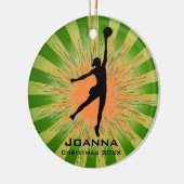 Gepersonaliseerd Ornament voor volleybal vrouwen (Links)