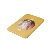 Gepersonaliseerd Oude Weathered Baseball Badmat (Gekanteld)