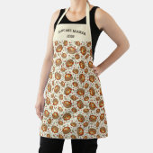 Gepersonaliseerd pannenkoekpatroon, uw aangepaste  schort (Insitu)