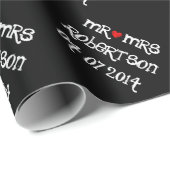 Gepersonaliseerd papier voor de verpakking van Mr (Rol Hoek)