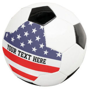 Gepersonaliseerd patriottisch Amerikaans Voetbal