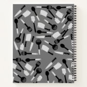 Gepersonaliseerd patroon voor koelmiddelen notitieboek (Achterkant)