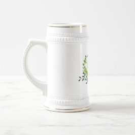 Gepersonaliseerd pensioen bier Stein Botanical Gol Bierpul