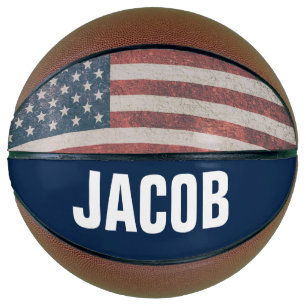 Gepersonaliseerd PERSONALISEERDE PATRIOTISCHE Bask Basketbal