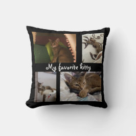 Gepersonaliseerd persoonlijke patches vierkanten l kussen