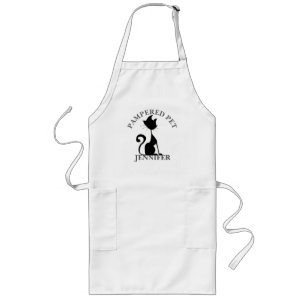 Gepersonaliseerd Pet Groomer Apron Lang Schort