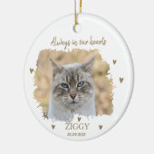 Gepersonaliseerd Pet Memorial Keramisch Ornament (Links)