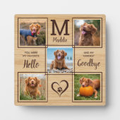 Gepersonaliseerd Pet Memory Loss 5 Foto Fotoplaat (Voorkant)