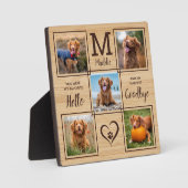 Gepersonaliseerd Pet Memory Loss 5 Foto Fotoplaat (Voorkant)