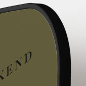 Gepersonaliseerd Pickleball | Bachelor Golf Weeken Paddle (Links Detail)