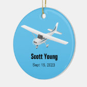 Gepersonaliseerd Pilot Ornament (Links)