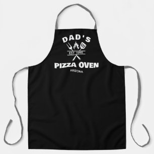 Gepersonaliseerd Pizza Schort, Pap schort, Pizza o Schort