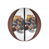 Gepersonaliseerd POD Basketball Basketbal (Verticaal)