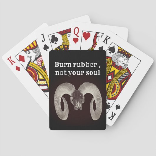 Gepersonaliseerd Pokerkaarten (Achterkant)