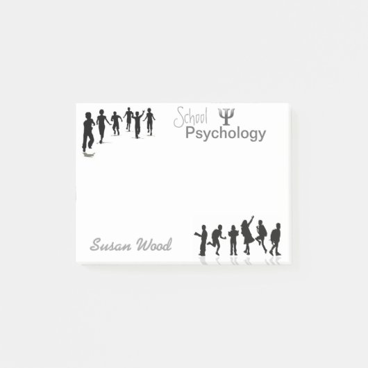 Gepersonaliseerd Post-it® notes schoolpsychologie (Voorkant)