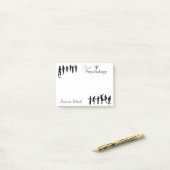 Gepersonaliseerd Post-it® notes schoolpsychologie (Op bureau)