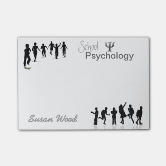 Gepersonaliseerd Post-it® notes schoolpsychologie