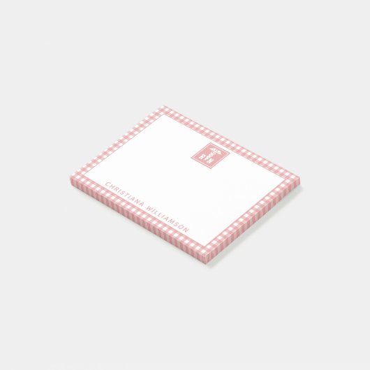 Gepersonaliseerd Pset Pattern RN Geregistreerde ve Post-it® Notes (Schuin)