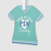 Gepersonaliseerd PSW afstuderen Ornament (voorkant)