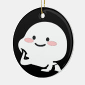 Gepersonaliseerd Quby sticker cadeau voor haar, ma Keramisch Ornament (Links)