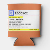 Gepersonaliseerd recept Humoureuze alcohol Blikjeskoeler (Voorkant)