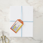 Gepersonaliseerd recept Humoureuze alcohol Cadeaulabel (Met Touw)