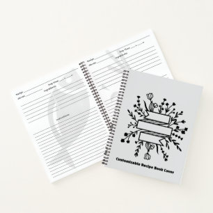 Gepersonaliseerd receptenboek Leeg aangepast koo Notitieboek