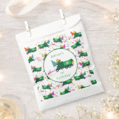 Gepersonaliseerd recyclingplatform voor vuilniswag bedankzakje (Geknipt)