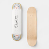 Gepersonaliseerd regenboogskateboard skateboard (Voorkant)