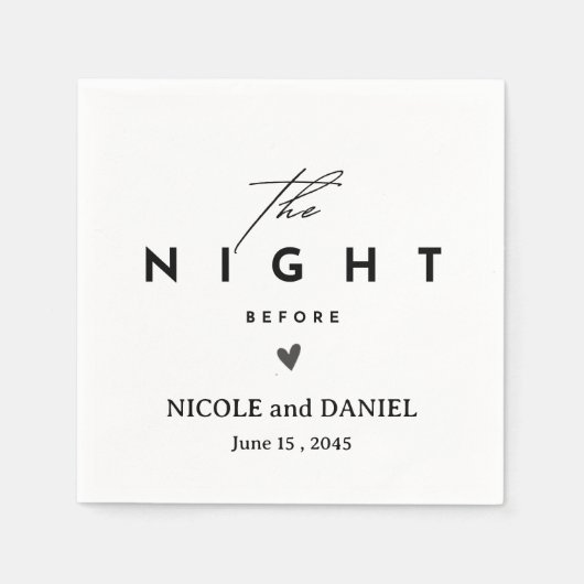 Gepersonaliseerd repetitiediner servet (Voorkant)