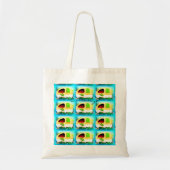 Gepersonaliseerd Retro camper chef Tote Bag (Voorkant)