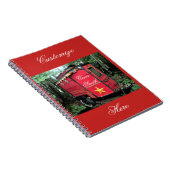 Gepersonaliseerd Retro gypsy  camper Notitieboek (Rechterzijde)