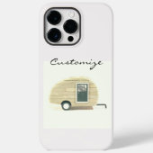 Gepersonaliseerd Retro-trapscamper Case-Mate iPhone Case (Achterkant)