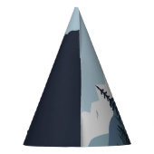 Gepersonaliseerd rockthema Birthday Feesthoedjes (Achterkant)