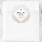 Gepersonaliseerd ronde labels (Tas)