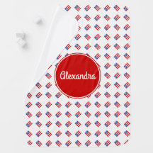 Gepersonaliseerd: Rood: Puerto Rico Flag