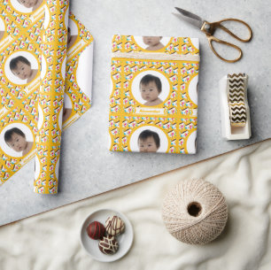 Gepersonaliseerd royalty-Baby fotopapier Cadeaupapier