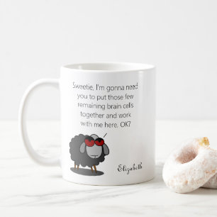 Gepersonaliseerd sarcasme Grappige hersencellen Hu Koffiemok
