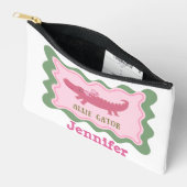 Gepersonaliseerd Schattige alligatorpotlood Etui (Open)