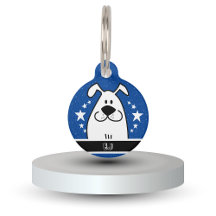 Gepersonaliseerd Schattige Dog Doodle Design met Q